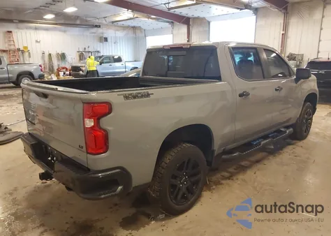 2024 Chevrolet Silverado 1500 4Wd Short Bed Lt Trail Boss from USA, damaged, VIN 3GCUDFED9RG325629